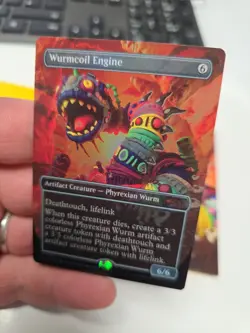 Magic Wurmcoil Engine Foil Play-Doh Secret Lair R 2196 Sld En Mtg Tcg Card - Image 4