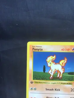 Pokemon Cards: Base Set 1st Edition Common: Ponyta 60/102 - Image 2