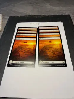 Magic the Gathering MTG Plains Full Art x8 Land Cards NM/M Avatar - Image 1