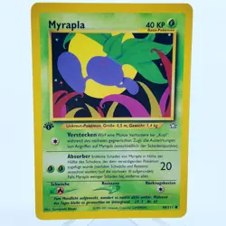 Pokemon TCG Karte - Myrapla - 68/111 - 1. Edition - deutsch - Neo Genesis - Image 1