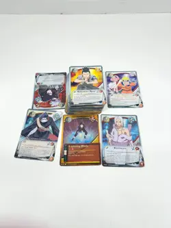 Lot of 40+ Naruto Collectible Card Game Cards 2002 Common - Image 1