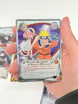 Lot of 40+ Naruto Collectible Card Game Cards 2002 Common - Image 3