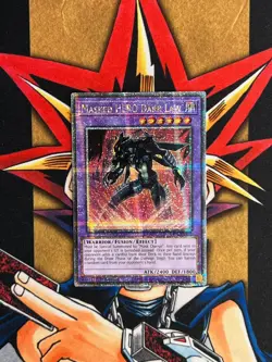 RA01-EN025 Masked Hero Dark Law Quarter Century Secret Rare NM Yugioh Card - Image 1