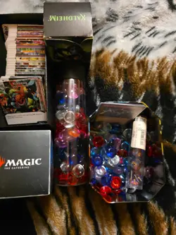 Magic Collection And 1 Box Of Dice Masters All Unsearched - Image 4