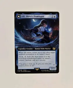 Jill, Shiva's Dominant Extended Art Regular #438 MTG: Final Fantasy FFXVI - Image 2