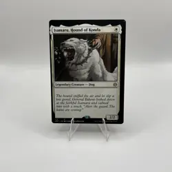 Isamaru, Hound of Konda #113 JMP MTG MISALIGNMENT ERROR -E2 - Image 1
