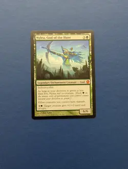 MTG Nylea, God of the Hunt: Theros #166 - NM-MT+ - Image 1