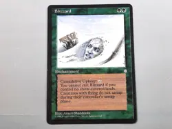 MTG - ICE AGE (BB/'95) - BLIZZARD - BLIZZARD / RARE / NEVER PLAYED / NM - Image 1