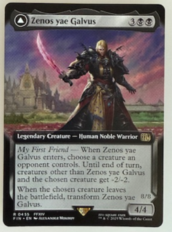 Magic the Gathering: Zenos yae Galvus (Extended Art) Final Fantasy Regular NM - Image 1
