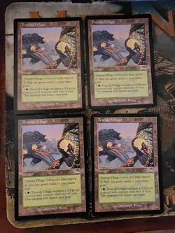 Urza's Legacy MTG Playset Treetop Village Magic - Image 1