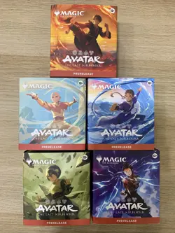 MTG Magic Avatar The Last Airbender Set of 5 In stock Packs FACTORY SEALED! eng - Image 1