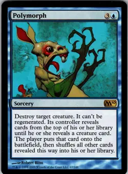 Polymorph Magic 2010 (M10) Rare NM Magic: The Gathering 67 Normal - Image 1