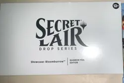 MTG Secret Lair Showcase: Bloomburrow Foil 🌈Edition Sealed (In Hand) - Image 1
