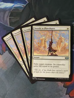 Swords to Plowshares x 4 | 7% Off 2+ | Dragonstorm | NM | MTG - Image 1