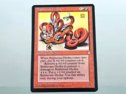 MTG - ICE AGE (BB/'95) - BALDUVIAN HYDRA - BALDUVIANISCHE HYDRA/RARE /LIGHT P/EX - Image 1