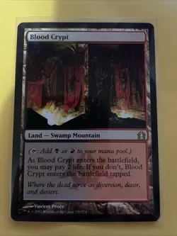 Blood Crypt Return to Ravnica Moderately Played. - Image 1
