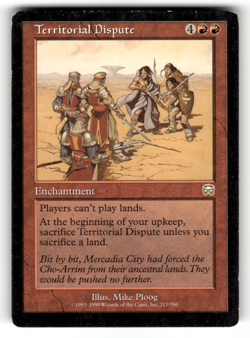 Territorial Dispute 217 Normal R Mercadian Masques LP - Image 1