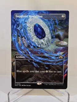 Sapphire Medallion (Borderless) Regular - MTG Modern Horizons 3 - Image 1