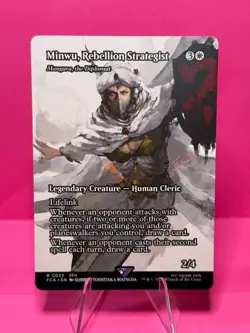 Minwu, Rebellion Strategist R 0025 FCA MTG: Final Fantasy NM - Image 1