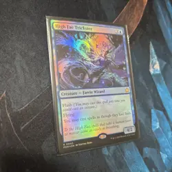 Mtg FOIL High Fae Trickster - Foundations + Bonus Foils - Image 1