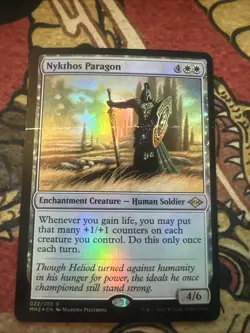 Mtg Magic MH2 Method Paragon Foil Misprint Error Missing Ink Card - Image 1