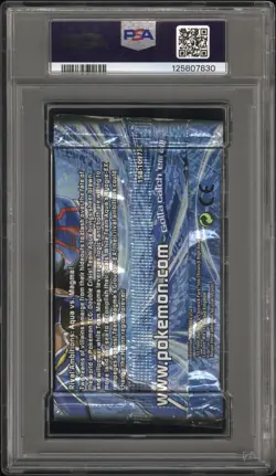 PSA 10 Pokemon XY Double Crisis 2015 Foil Booster Pack Kyogre & Shelly Sealed - Image 2