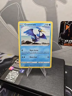 062/202 Cramorant Rare Non Holo Sword & Shield Base Set Pokemon TCG Card 2020 - Image 1