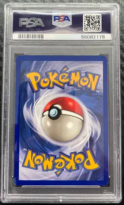 1999 Pokemon Fossil 1st Edition Geodude PSA 9 - Image 2