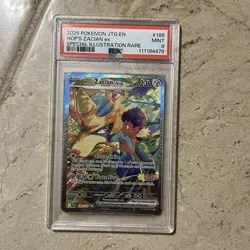Hop's Zacian ex #186 - Psa 9 Mint Eng - Special Illustration Rare- Pokemon - Image 1