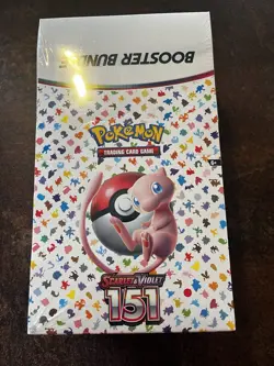 Pokemon 151 Booster Bundle Sealed Display Case - Image 1