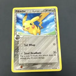 Pikachu 79/110 Holon Phantoms Delta Species Pokemon TCG Card Common 2006 - Image 2