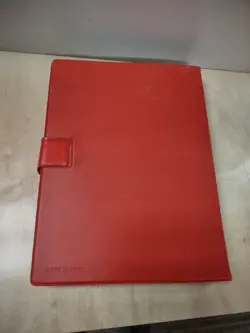 Vintage Pokemon Pikachu Red Collectors Album Classic 30 page Official Binder - Image 2