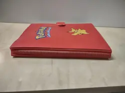 Vintage Pokemon Pikachu Red Collectors Album Classic 30 page Official Binder - Image 3