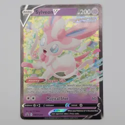 Pokemon Sylveon V, Sylveon, Leafeon GX, Glaceon VMAX TCG Cards Near Mint - Image 4