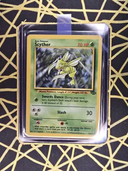🔥 Scyther 26/64 🔥 Original Non Holo Rare Jungle Set Pokemon Card WOTC 1999 - Image 1