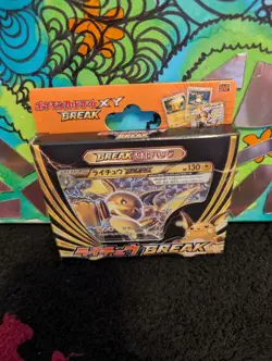 Pokemon XY Raichu BREAK EVOLUTION PACK 2015 Japanese Sealed Rare - Image 2