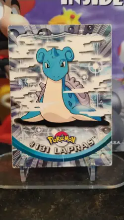 LAPRAS Series 3 TV Animation Ed POKEMON Non-Holo TOPPS 2000 Trading Card #131 HP - Image 1