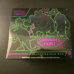 Shrouded Fable Pokemon Center Exclusive ETB Elite Trainer Box - Sealed - Image 1