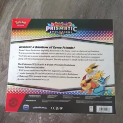 Pokemon Scarlet & Violet - Prismatic Evolutions Poster Collection (NEW) - Image 2