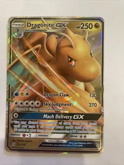 Dragonite GX 152/236 NM/M MINT Unified Minds Full Art Holofoil Rare Holo Pokemon - Image 1