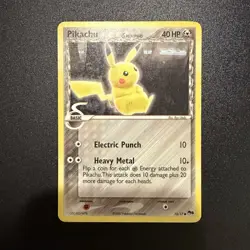 Pikachu Delta Species 13/17 Pop Series 5 Pokemon TCG Steel Type - Image 1