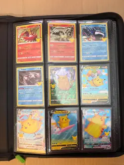 Pokemon Celebrations 25th Anniversary Master Set, Promos, x3 Gold Mew, Charizard - Image 4