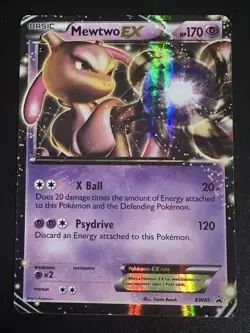 Mewtwo EX BW45 Pokemon Black & White Black Star Promo HP - Image 1