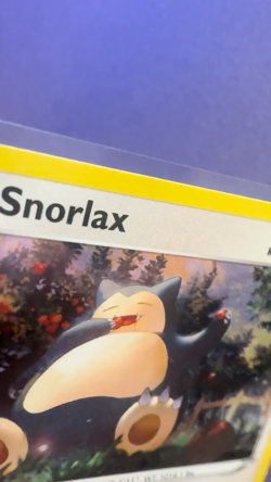 Snorlax HD Swirl Promo Sword & Shield Cosmos Holo Pokemon TCG 140/202 Rare LP-NM - Image 2