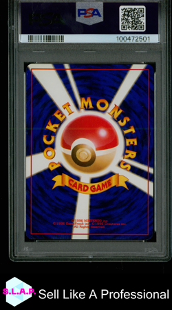 GIOVANNI'S NIDOKING HOLO POKEMON JAPANESE GYM 2 1999 34 PSA 9 - Image 2