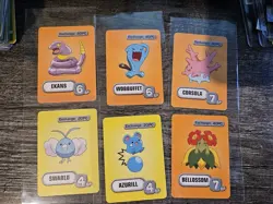 2005 Pokemon Cute Character Card Lot - Bellossom, Azurill, Wobbuffet - NON TCG! - Image 1