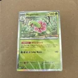 Pokemon TCG Mega Evolution Build & Battle Deck Meganium Factory Sealed - Image 1