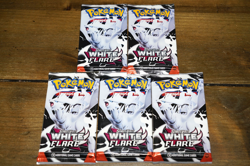 New Pokemon TCG: White Flare Booster Packs USA Sealed Lot of 5 - Image 1