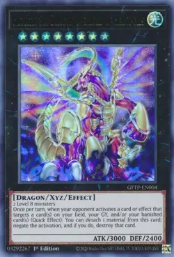 Yugioh! LP Hieratic Sky Dragon Overlord of Heliopolis - GFTP-EN004 - Ultra Rare - Image 1