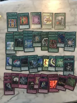 Yu-Gi-Oh! “ELEMENTAL HERO-SPELL and TRAP CARDS” Lot of 48 Cards (P174) - Image 1